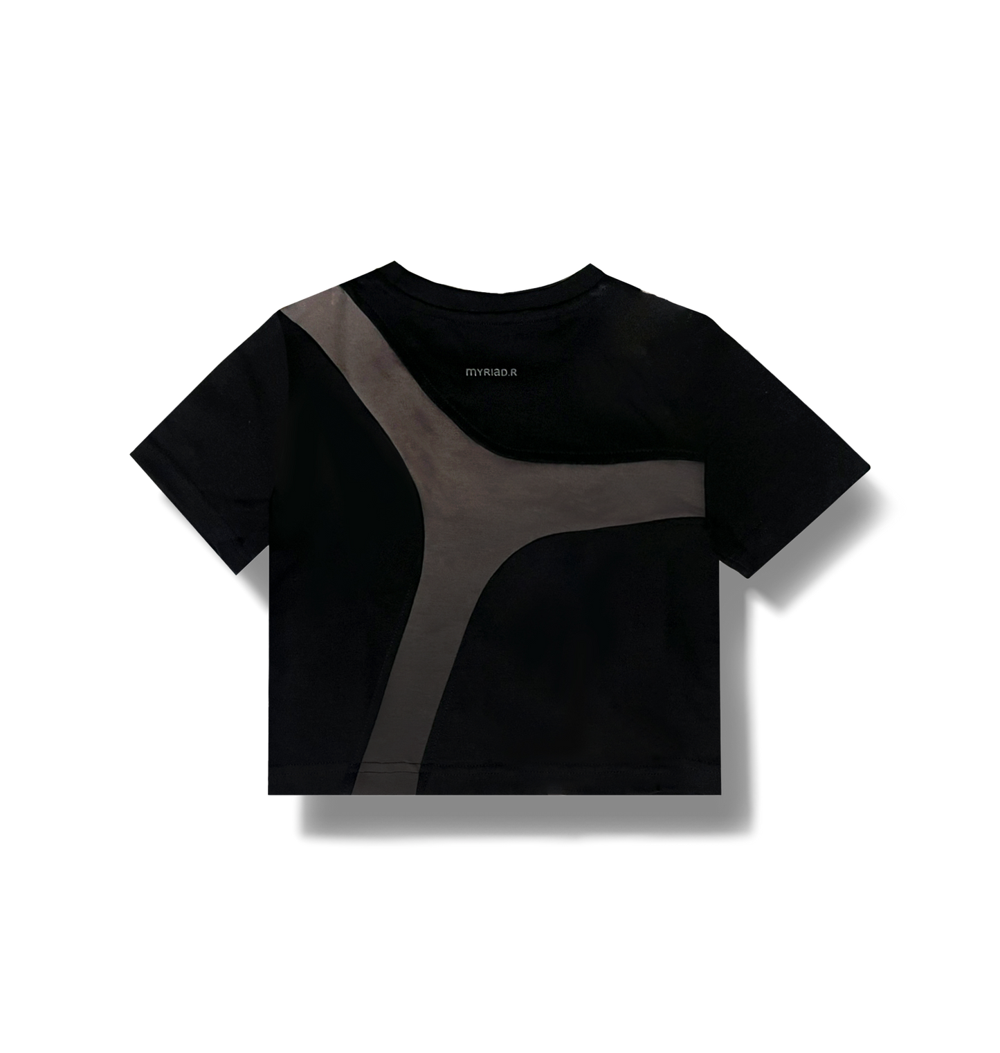 FLUX CHARCOAL BLACK BABY TEE